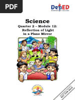 Science: Quarter 2 - Module 12: Reflection of Light in A Plane Mirror