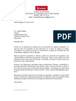 Carta Comercial Reclamacion