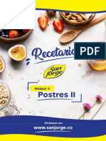 Recetario Postres