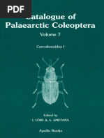 Catalogue of Palaearctic Coleoptera Vol.7 2011