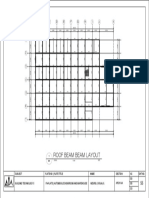 Roof Beam Beam Layout: A B C D E F G H I J K