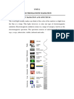 Electromagnetic Radiation and Spectrum