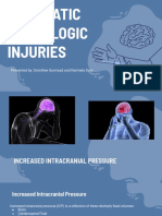 Traumatic Neurologic Injuries