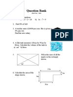 Question Bank: (First Year - Set1)