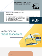 Redaccion de Textos Academicos