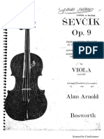 Sevcik Op. 9 Viola