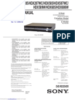 Service Manual: DVD Receiver