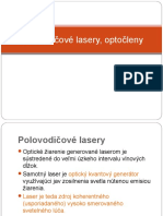 33 Polovodičové Lasery - Optočleny