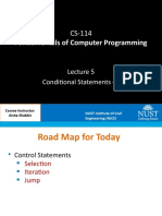 Fundamentals of Computer Programming: Conditional Statements - I
