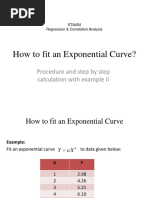 STAT404 - L14 - How To Fit A Exponential Curve EXAMPLE 2