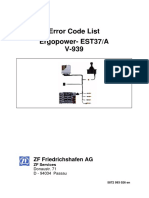414680545 ZF Error Code List