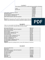 Case Studv 3: Required: For The Purposes of The Cash Flow Statement Under The Direct Method, You Are Required To