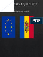 Moldova Pe Calea Integrarii Europene