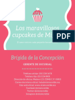 Los deliciosos cupcakes de Miguel