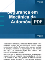 Segurança em Mecânica de Automóvel