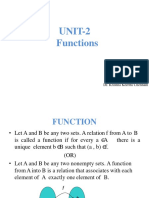 UNIT-2 Functions: Dr. Krishna Keerthi Chennam