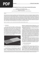 A Model For Textile Reinforced Concrete Under Imposed Uniaxial Deformations