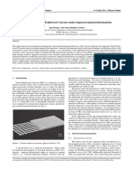 A Model For Textile Reinforced Concrete Under Imposed Uniaxial Deformations