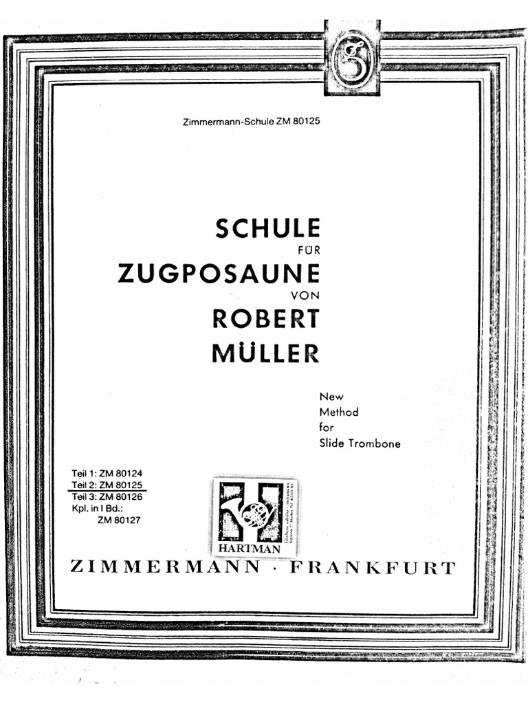 Muller 2 Trombone | PDF