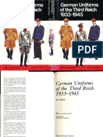 German Uniforms of the Third Reich 1933 1945 in Colour