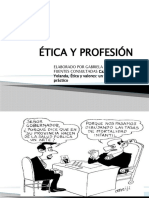 Tema Ética y Profesión