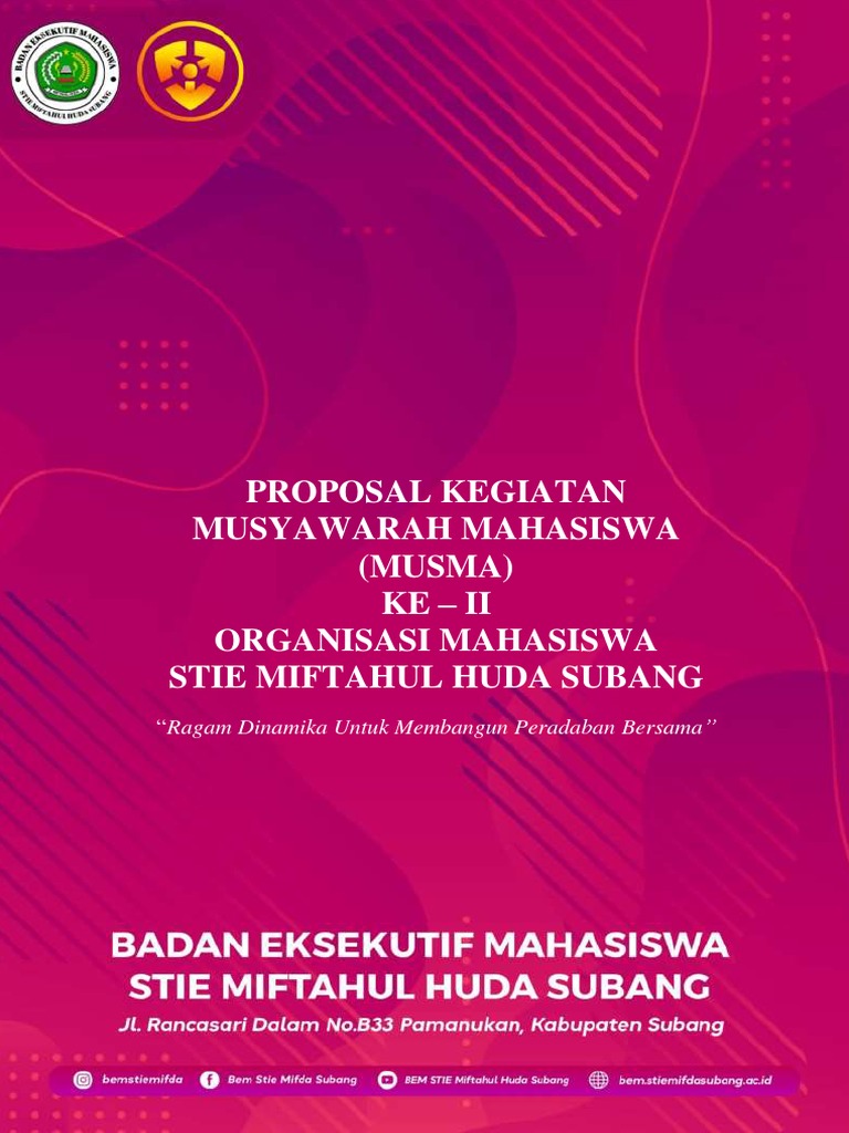Musyawarah Mahasiswa STIE Miftahul Huda | PDF | Karier & Perkembangan