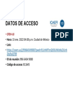 Datos Acceso Curso Cfdi 4.0 13-01-2022