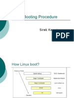 Linux Booting Procedure: Sirak Kaewjamnong