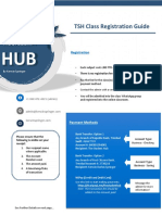 TSH Class Registration Guide: The Student