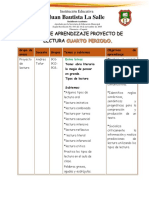 Guia de Aprendizaje-Proyecto de Lectura - Grado 9º-Cuarto Periodo.