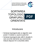 Sortare Topologica