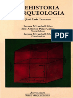 Lorenzo J.L. Prehistoria y Arqueología (1991)