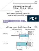 ME338 - Lecture 5 - Milling-Drilling-Grinding