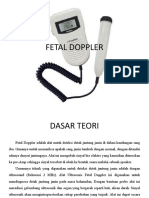 Fetal Doppler: Teori, Komponen, Cara Kerja & Perawatan