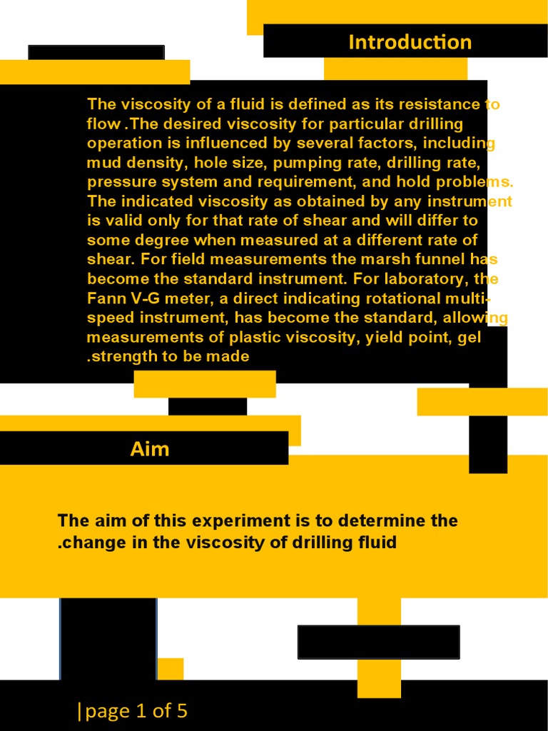 Mud Viscosity PDF Viscosity Liquids