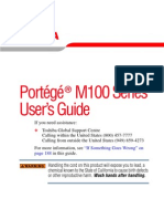 Portege M100 User Guide