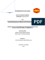 Universidad de Guayaquil Evaluar Proceso