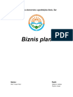 Biznis Plan Šitaki