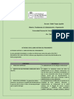 Actividad CAPÍTULO 1 HISTORIA DEL PENSAMIENTO ADMINISTRATIVO