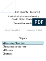 Information Security - Lecture 3 - 1
