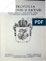 Cojocaru, Prof. Constantin, Rugăciunile Pentru Cei Adormiți, În Mitropolia Moldovei Și Sucevei", 1987, Nr.1