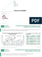 Informe de Impacto Económico y Social de Minera Las Bambas