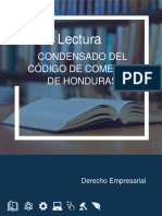 Semana 3 Condensado del Codigo de Comercio de Honduras
