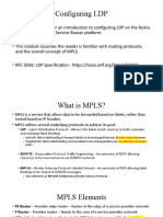 4 - Configuring LDP and Ipmpls