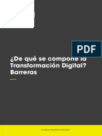 ¿De qué se compone la Transformación Digital? Barreras
