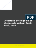 Desarrollo de Negocio en el contexto actual. SaaS, PaaS, IaaS