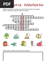 Palavra Mistério 1