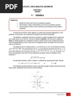 Chapter 4 Conics