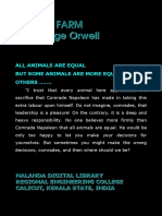 Animal Farm (1945) - George Orwell