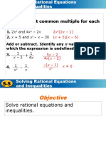 Warm Up: Find The Least Common Multiple For Each Pair